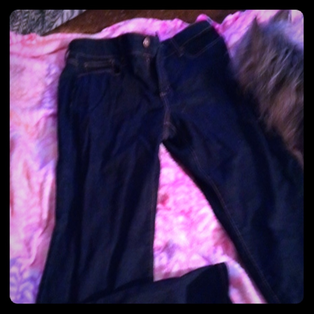 Straight leg jeans
